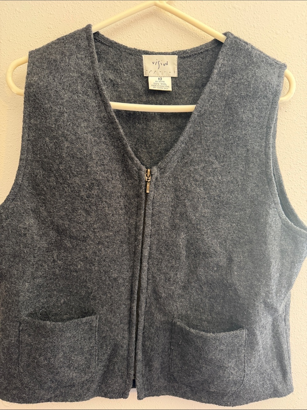 Vintage Wool Vest